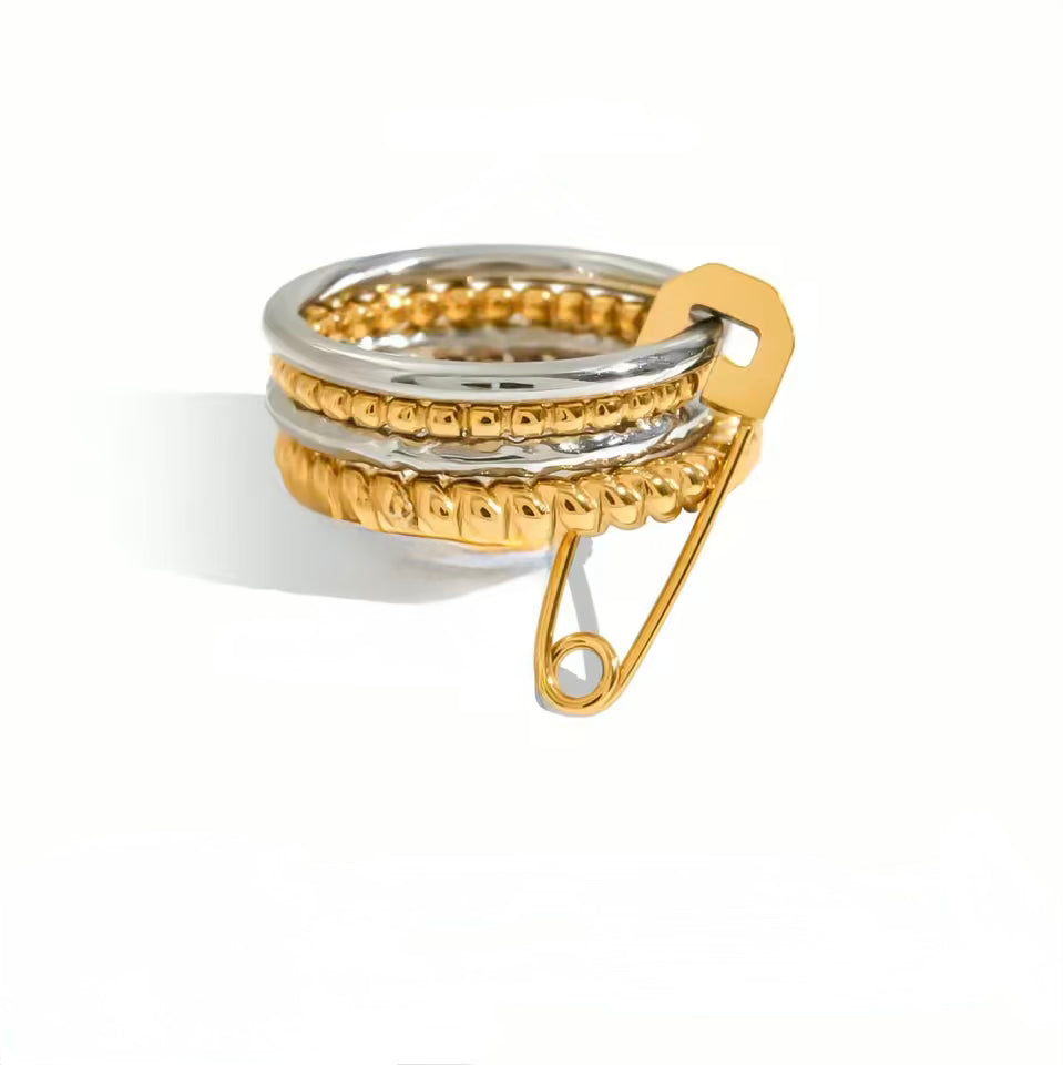 Stacked Mix Ring