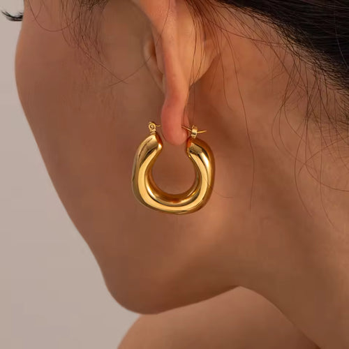 Aura Hoop Earrings