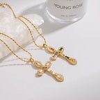 Graceful Cross Necklace