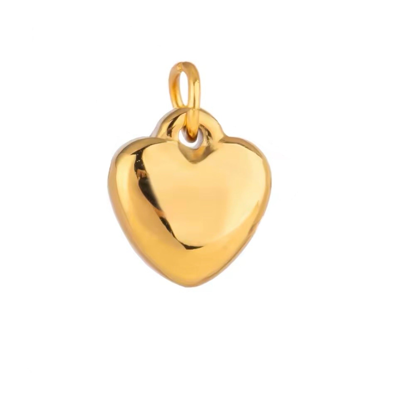 Golden Heart Charm