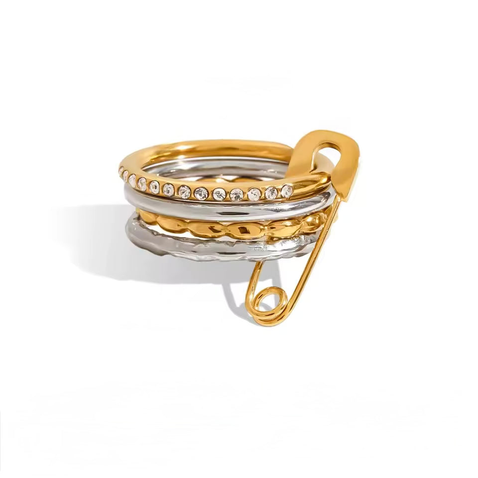 Stacked Mix Ring