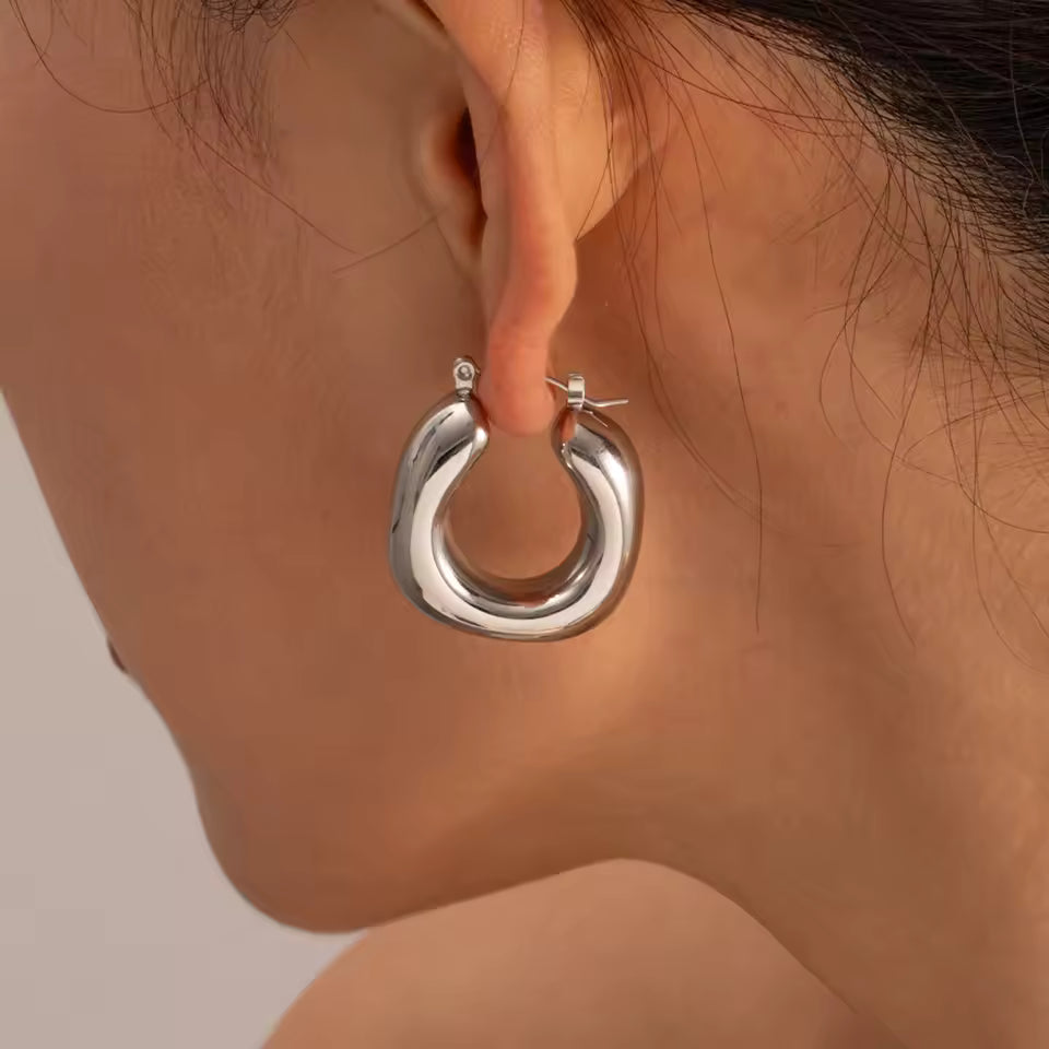 Aura Hoop Earrings