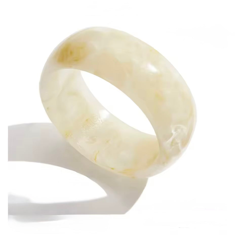 Resin Bracelet White