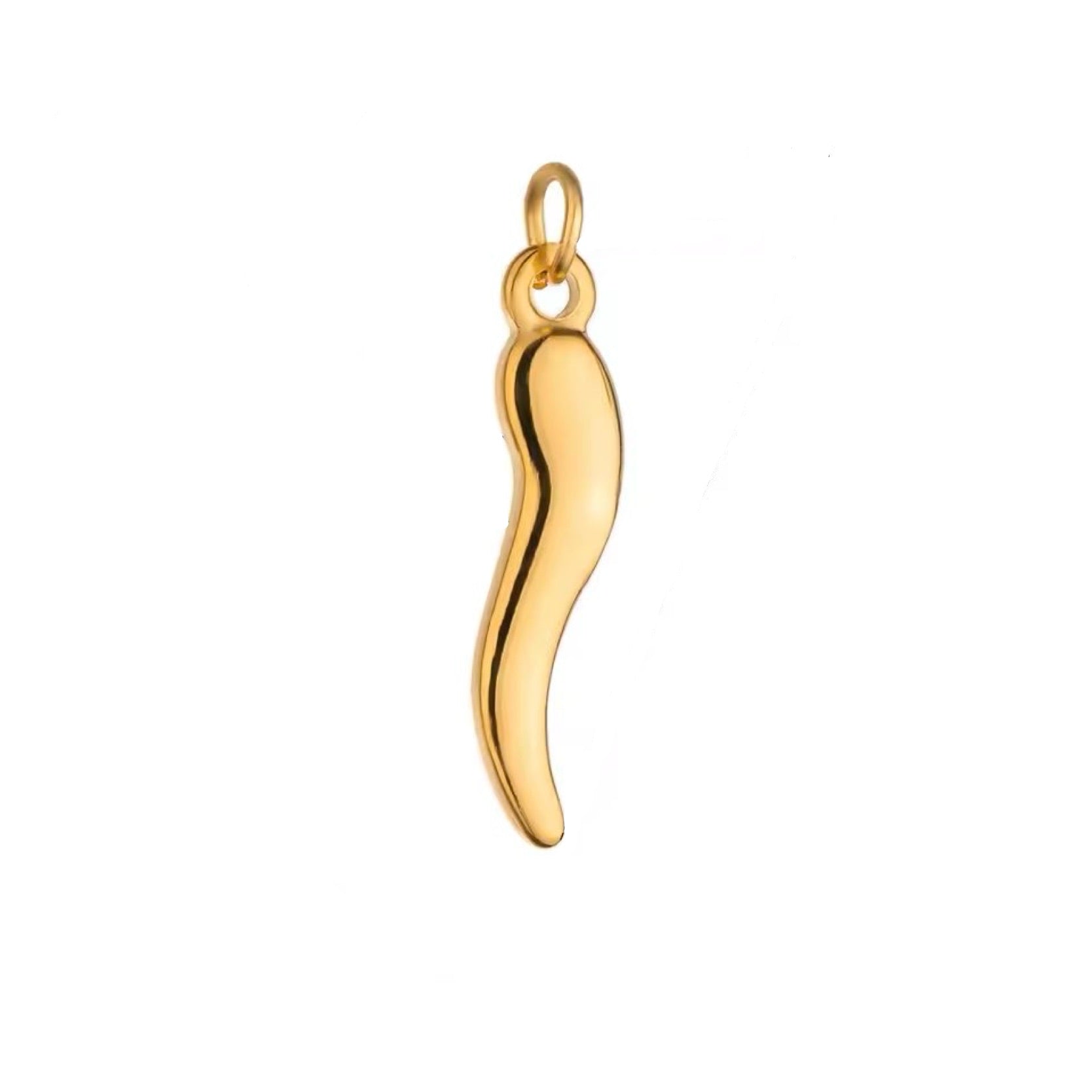 Golden Chili Charm