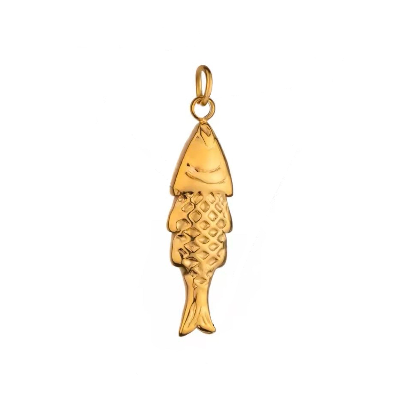 Golden Koi Charm