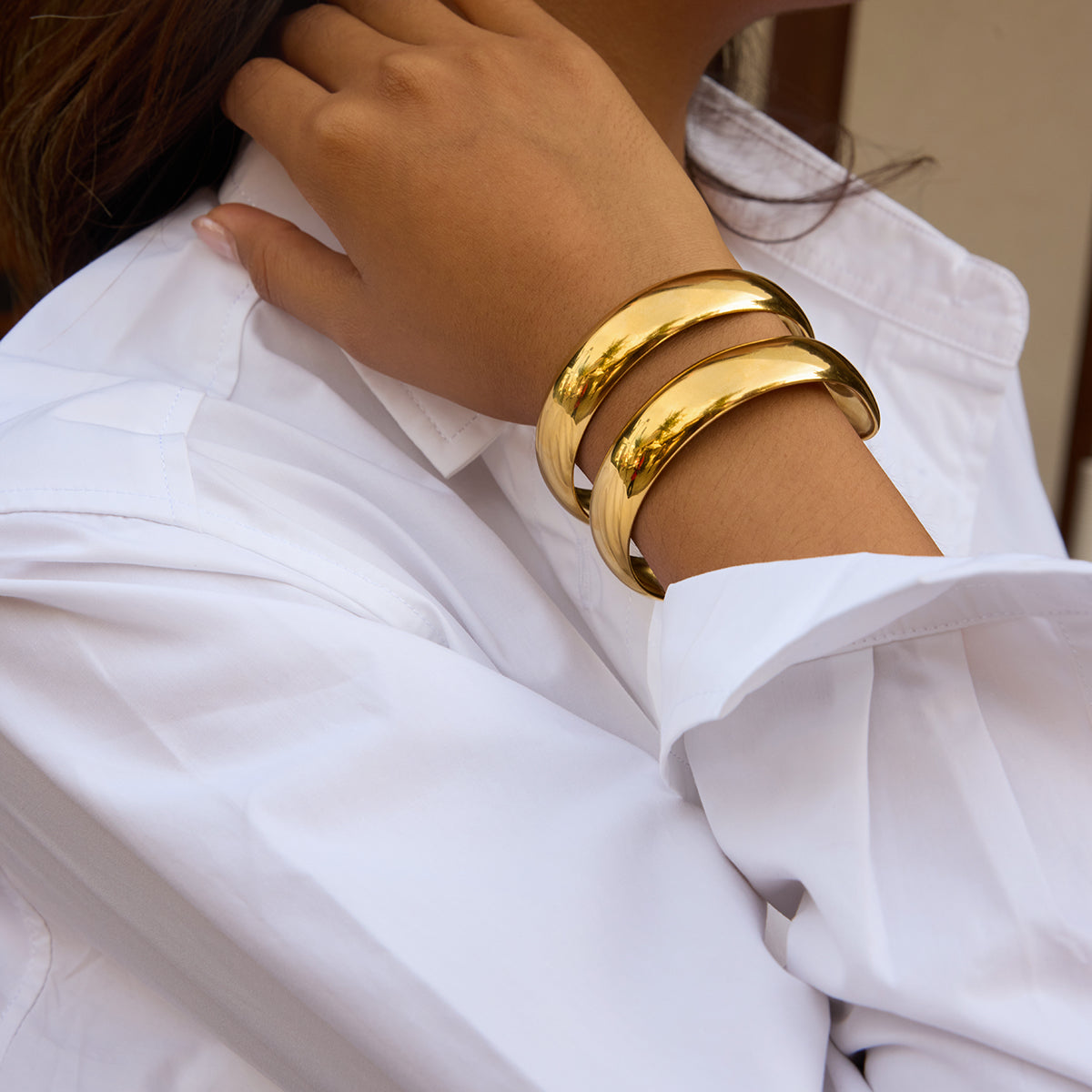 Double Bracelet Gold